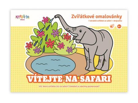 Zvířátkové omalovánky - Vítejte na safari