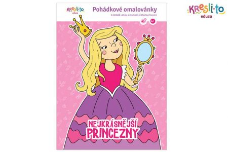 Pohádkové omalovánky - Nejkrásnější princezny