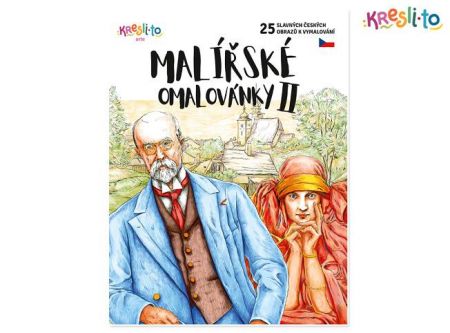 Malířské omalovánky II. - 25 českých umělců