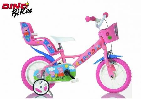 DINO Bikes - Dětské kolo 12&quot;&quot; 124RLPGS Pepa Pig 2022