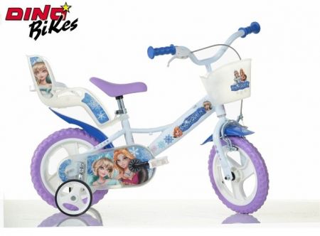 DINO Bikes - Dětské kolo 12&quot;&quot; Snow Queen 2022