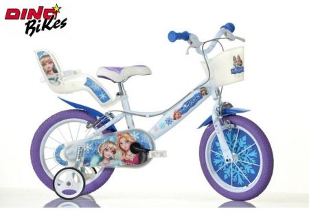 DINO Bikes - Dětské kolo 14&quot;&quot; Snow Queen 2022