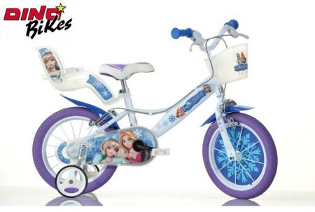 DINO Bikes - Dětské kolo 16&quot;&quot; Snow Queen 2022