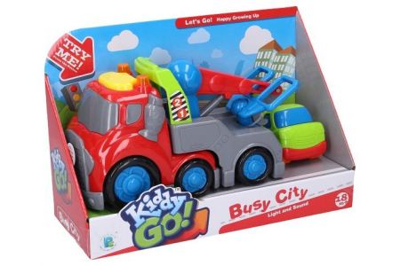 Kiddy Auto odtahovka s efekty 19,5 cm auto 6,5 cm