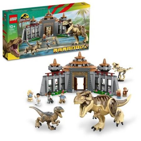 LEGO® 76961 Návštěvnické centrum: útok T-rexe a raptora