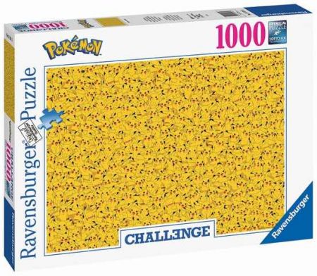 Challenge Puzzle: Pokémon Pikachu 1000 dílků