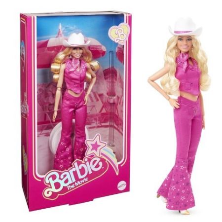 BRB BARBIE VE WESTERNOVÉM FILMOVÉM OVERALU