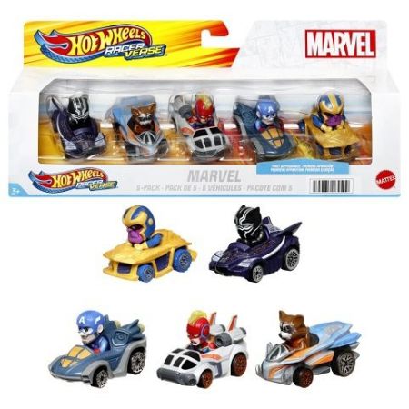 HW RACERVERSE MARVEL 5KS AUTO