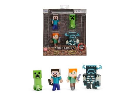 Minecraft figurky 2,5&#39;&#39; sada 4 ks