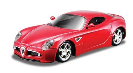 Bburago 1:32 Alfa 8C Competizione (2007) Red