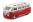 Bburago 1:32 Volkswagen Van Samba Red-White