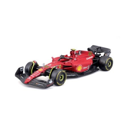 Bburago 1:43 Formula F1 Ferrari Scuderia F1-75 (2022) nr.55 Carlos Sainz