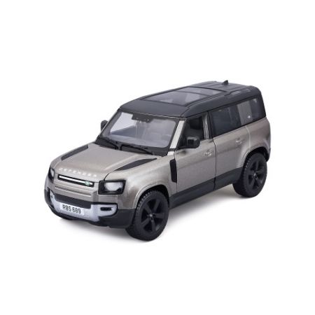 Bburago 1:24 Plus Land Rover Defender 110 Silver