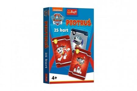 Černý Petr Tlapková patrola/Paw Patrol společenská hra - karty v krabičce 6x9x1cm 20ks v b