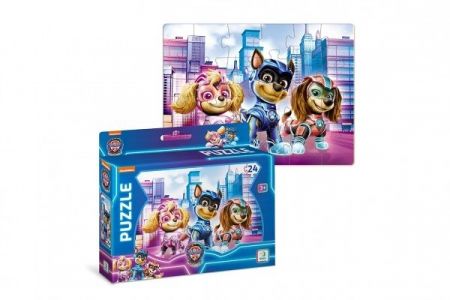 Puzzle Tlapková patrola/Paw Patrol 27x20cm 24 dílků v krabičce 20x16x3,5cm