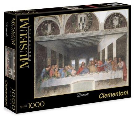 Clementoni - Puzzle Museum 1000 Leonardo de Vinci - Poslední večeře