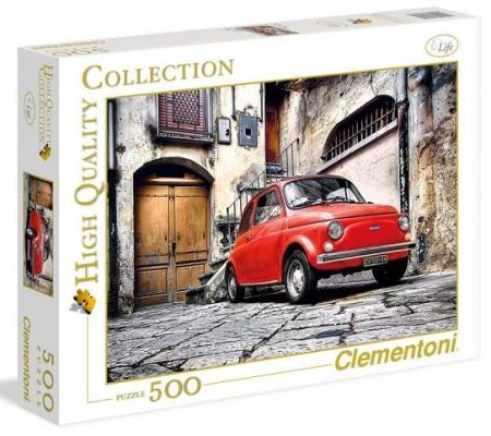 Clementoni - Puzzle 500 FIAT 500