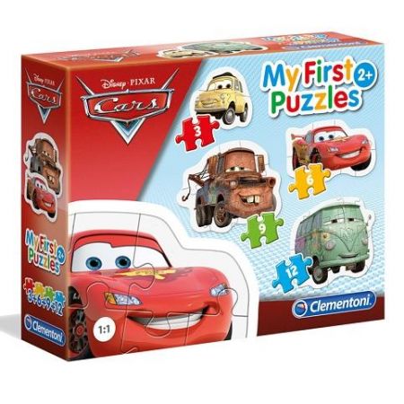 Clementoni - Puzzle 3+6+9+12 Cars