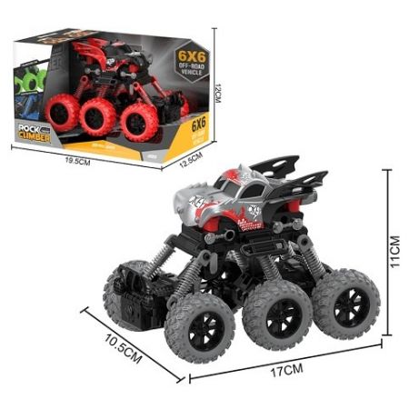 SPARKYS - 1:43 Graffiti Crawler 6WD pull back