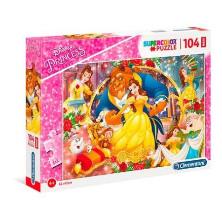 Clementoni - Puzzle Maxi 104 Princess beauty