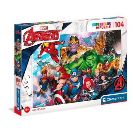 Clementoni - Puzzle 104 Marvel Avengers