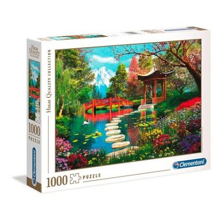 Clementoni - Puzzle 1000 Fuji zahrady