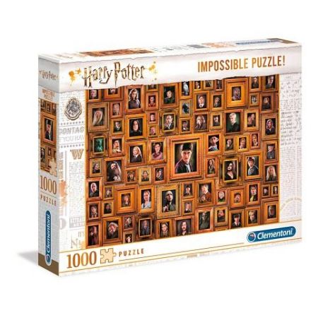 Clementoni - Puzzle 1000 Impossible Harry Potter