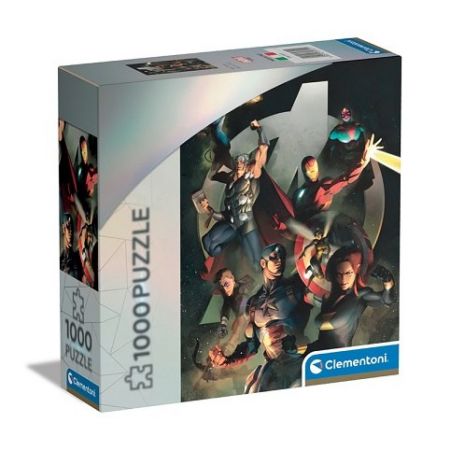 Clementoni - Puzzle 1000 Marvel Avengers