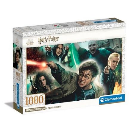 Clementoni - Puzzle 1000 Harry Potter