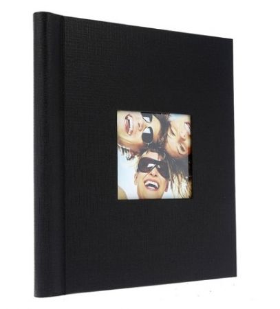 Fotoabum samolepící  22,8x28cm/20 listů 40 stran DRS20 BASIC BLACK