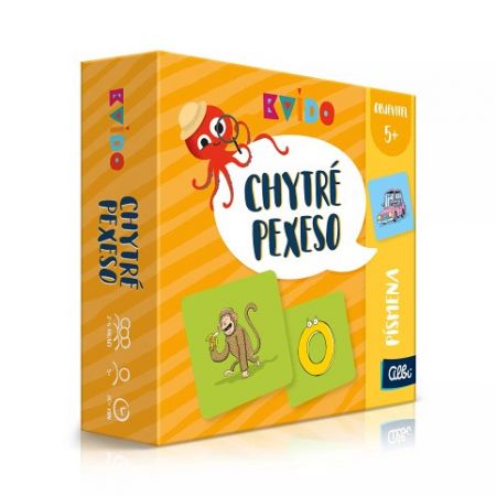 ALBI Chytré pexeso - Písmena - Kvído