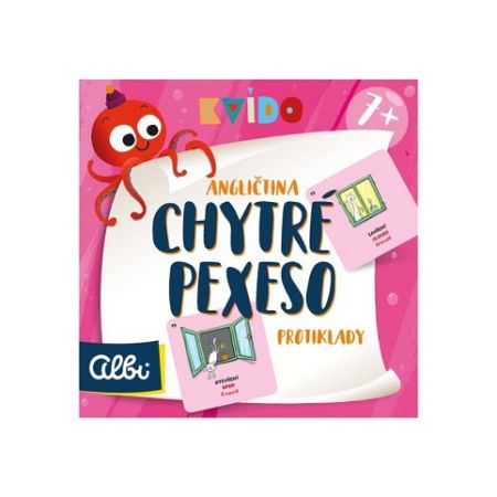 ALBI Kvído - Chytré pexeso AJ - protiklady