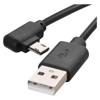 EMOS Rychlonabíjecí a datový kabel USB-A 2.0 / micro USB-B 2.0, Quick Charge, 1 m, černý