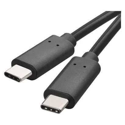 EMOS Nabíjecí a datový kabel USB-C 3.1 / USB-C 3.1, 1 m, černý