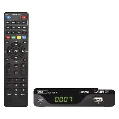 EMOS Set-top box EMOS EM190-S HD HEVC H265 (DVB-T2)