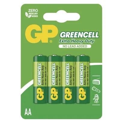 GP Zinková baterie GP Greencell AA (R6)