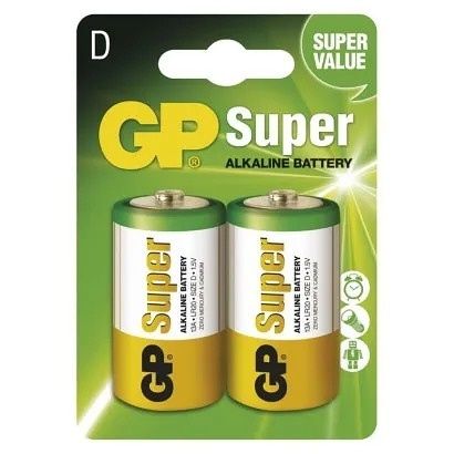 GP Alkalická baterie GP Super D (LR20)