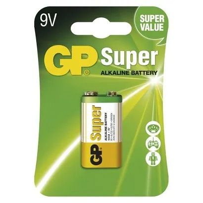 GP Alkalická baterie GP Super 9V (6LR61)