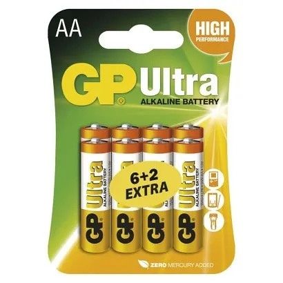 GP Alkalická baterie GP Ultra AA (LR6)