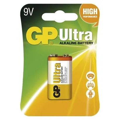 GP Alkalická baterie GP Ultra 9V (6LF22)