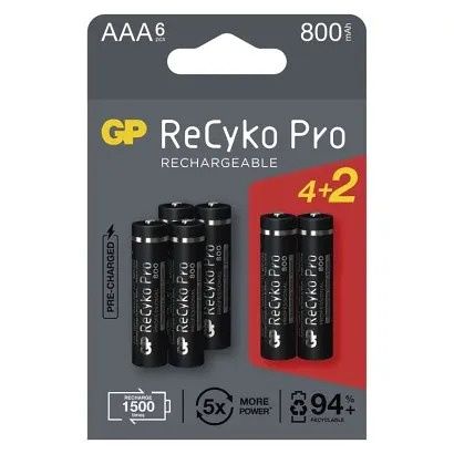 GP Nabíjecí baterie GP ReCyko Pro Professional AAA (HR03)