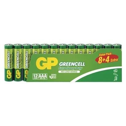 GP Zinková baterie GP Greencell AAA (R03)