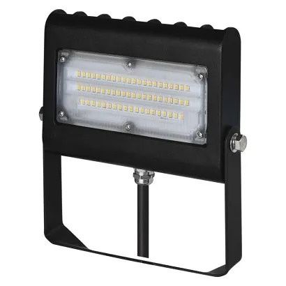 EMOS LED reflektor AGENO 30W, černý, neutrální bílá