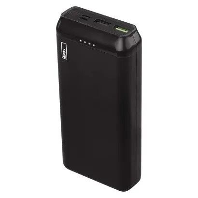 EMOS Powerbanka EMOS AlphaQ2 20, 20 000 mAh, 22,5 W, černá