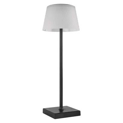 EMOS LED stolní lampa KATIE, nabíjecí, černá