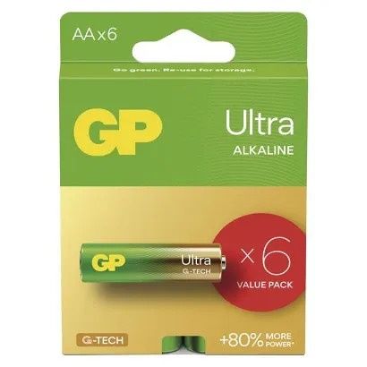 GP Alkalická baterie GP Ultra AA (LR6)