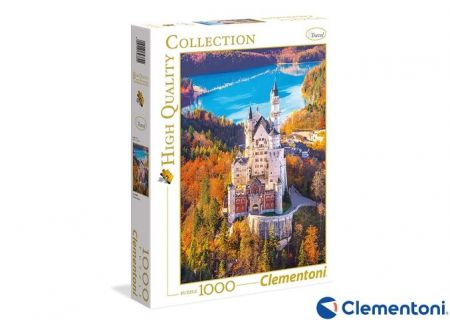 Clementoni - Puzzle 1000 Neuschwanstein