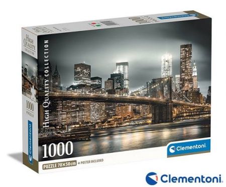 Clementoni - Puzzle 1000 New York skyline