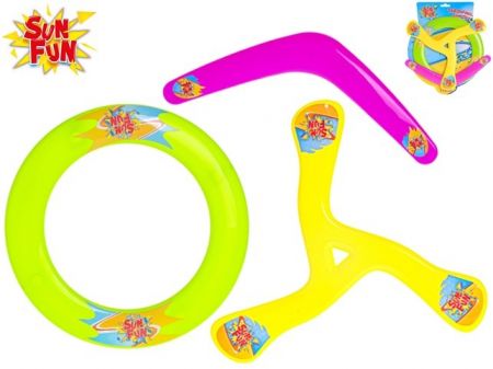 Sun Fun frisbee set 3ks