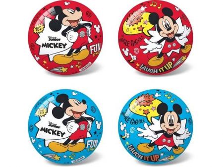 Míč Disney Mickey červený/modrý 14 cm